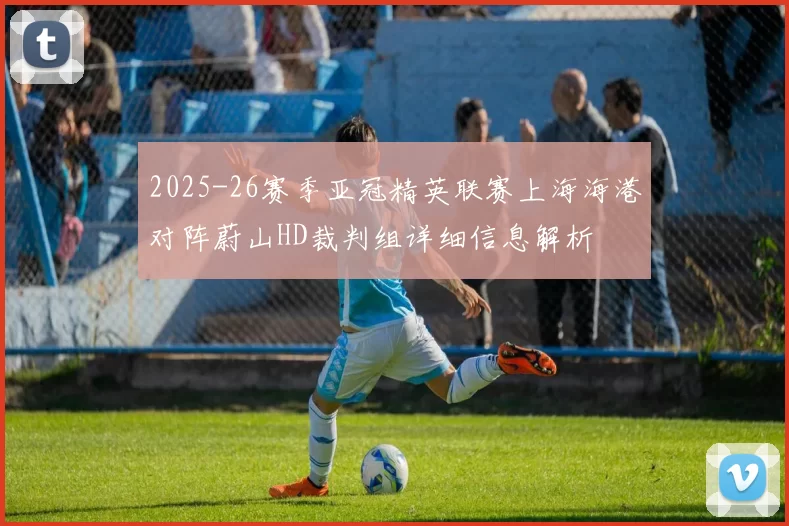 2025-26赛季亚冠精英联赛上海海港对阵蔚山HD裁判组详细信息解析
